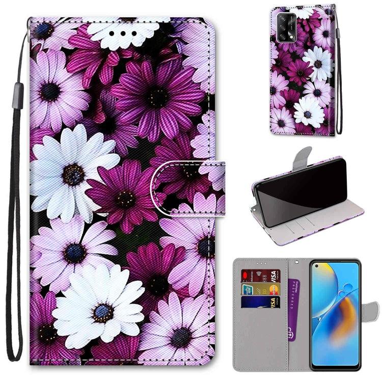 Coloured Drawing Cross Texture Horizontal Flip PU Leather Case with Holder & Card Slots & Wallet & Lanyard