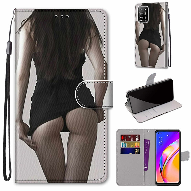 Coloured Drawing Cross Texture Horizontal Flip PU Leather Case with Holder & Card Slots & Wallet & Lanyard