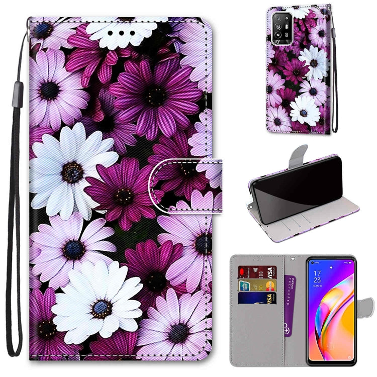 Coloured Drawing Cross Texture Horizontal Flip PU Leather Case with Holder & Card Slots & Wallet & Lanyard
