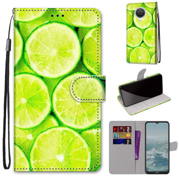 Coloured Drawing Cross Texture Horizontal Flip PU Leather Case with Holder & Card Slots & Wallet & Lanyard