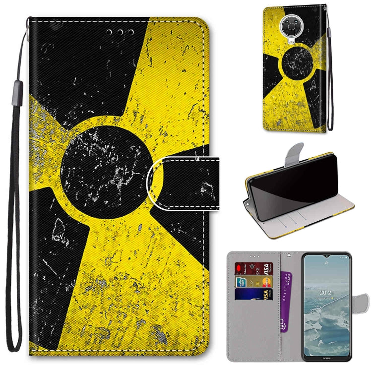 Coloured Drawing Cross Texture Horizontal Flip PU Leather Case with Holder & Card Slots & Wallet & Lanyard