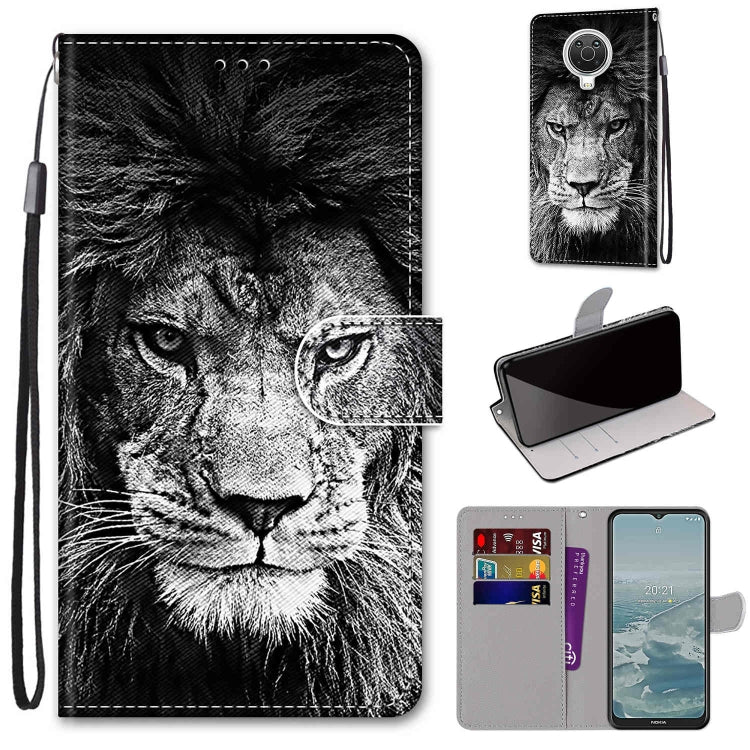 Coloured Drawing Cross Texture Horizontal Flip PU Leather Case with Holder & Card Slots & Wallet & Lanyard