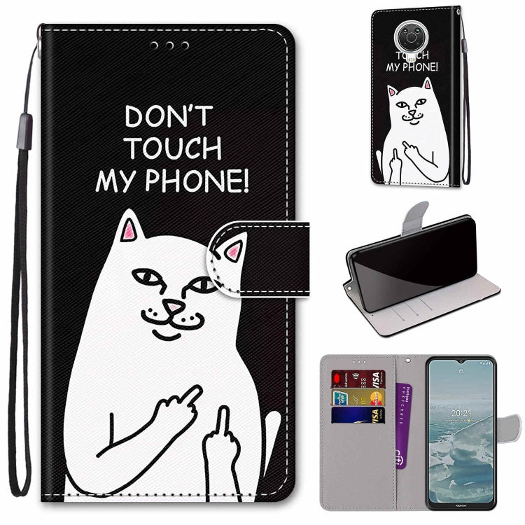 Coloured Drawing Cross Texture Horizontal Flip PU Leather Case with Holder & Card Slots & Wallet & Lanyard