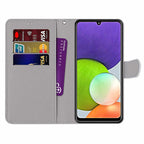 Coloured Drawing Cross Texture Horizontal Flip PU Leather Case with Holder & Card Slots & Wallet & Lanyard