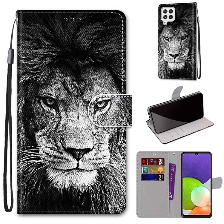 Coloured Drawing Cross Texture Horizontal Flip PU Leather Case with Holder & Card Slots & Wallet & Lanyard