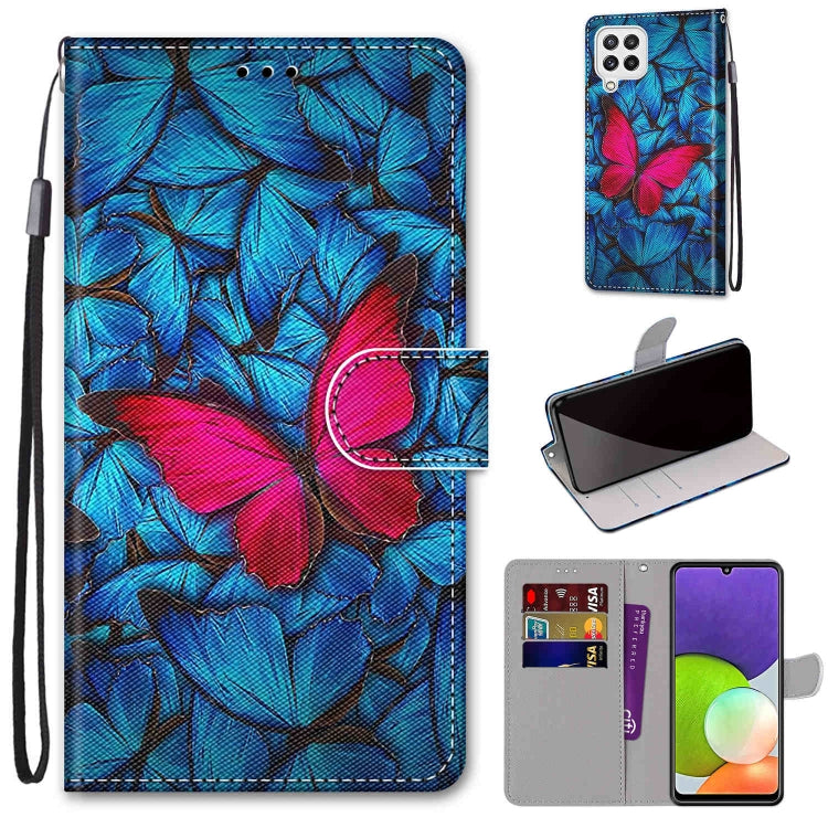 Coloured Drawing Cross Texture Horizontal Flip PU Leather Case with Holder & Card Slots & Wallet & Lanyard