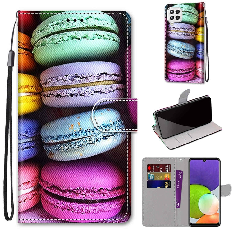 Coloured Drawing Cross Texture Horizontal Flip PU Leather Case with Holder & Card Slots & Wallet & Lanyard