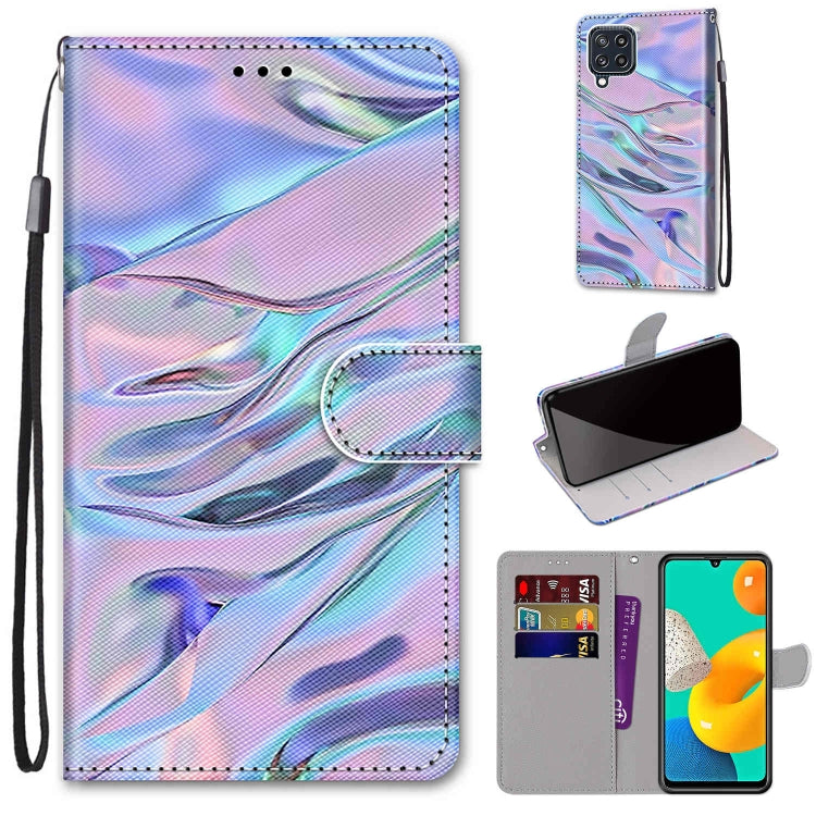 Coloured Drawing Cross Texture Horizontal Flip PU Leather Case with Holder & Card Slots & Wallet & Lanyard