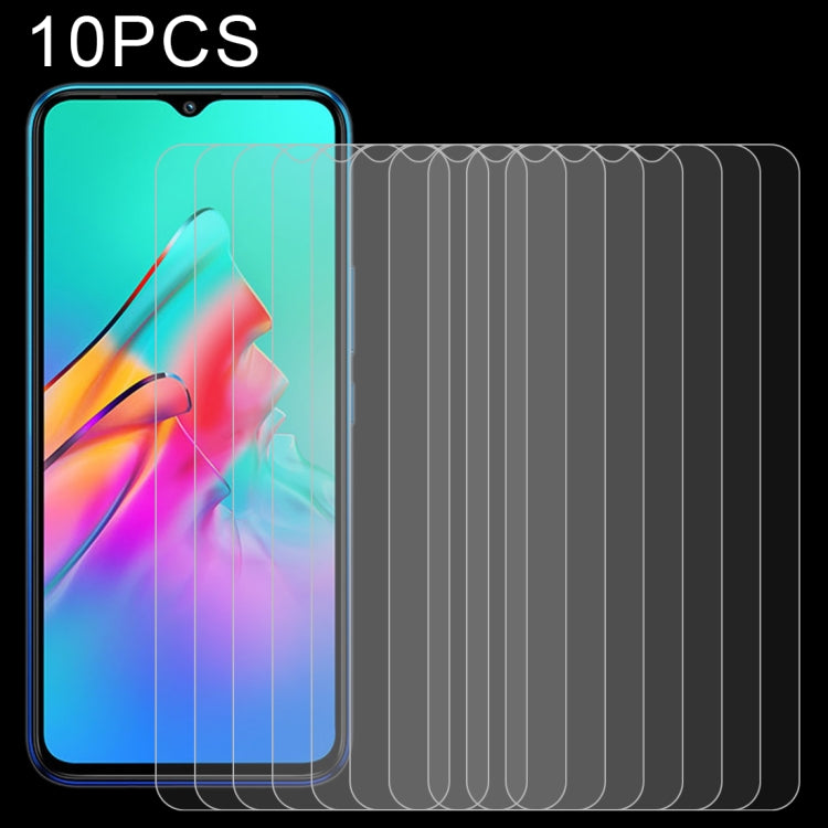 50 PCS 0.26mm 9H 2.5D Tempered Glass Film