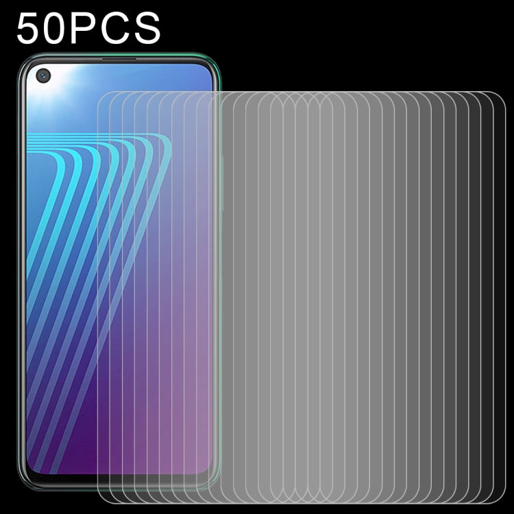 50 PCS 0.26mm 9H 2.5D Tempered Glass Film