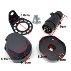 7 Pins 12N Electrics Converter Trailer Caravan Plug and Socket Adapter Connector