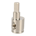 A5659-02 2 PCS Car Large Size Nickel-plated Brass 0GA to 4GA Audio Terminal Block