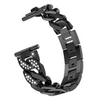 22mm Universal Single Row Diamonds Denim Chain Replacement Watchband