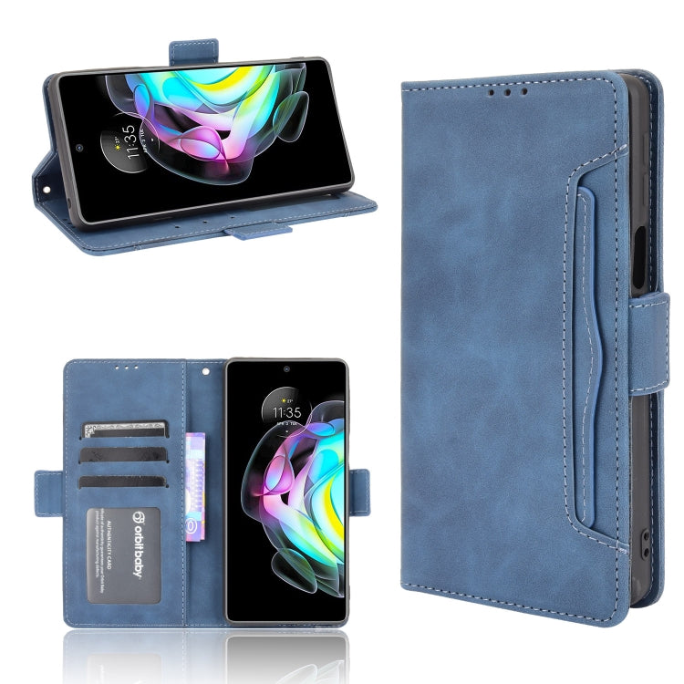 Skin Feel Calf Pattern Horizontal Flip Leather Case with Holder & Card Slots & Photo Frame