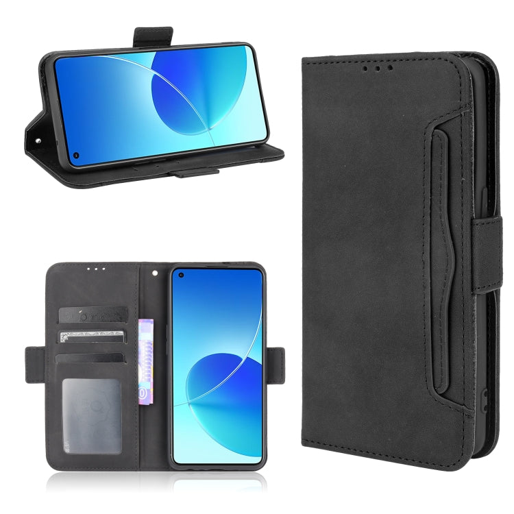 Skin Feel Calf Pattern Horizontal Flip Leather Case with Holder & Card Slots & Photo Frame