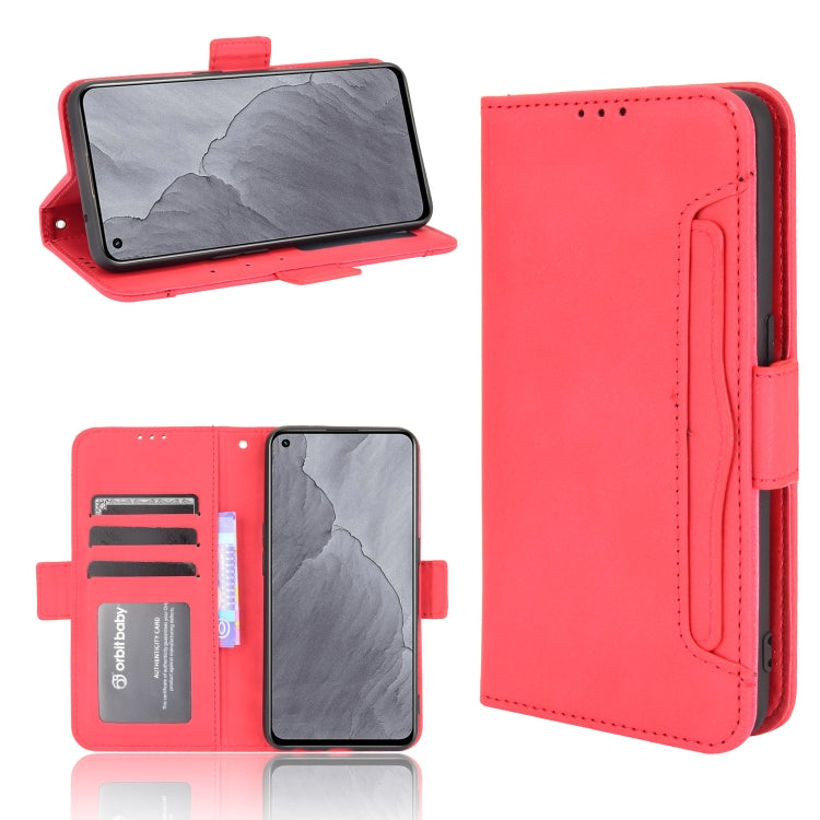 Skin Feel Calf Pattern Horizontal Flip Leather Case with Holder & Card Slots & Photo Frame