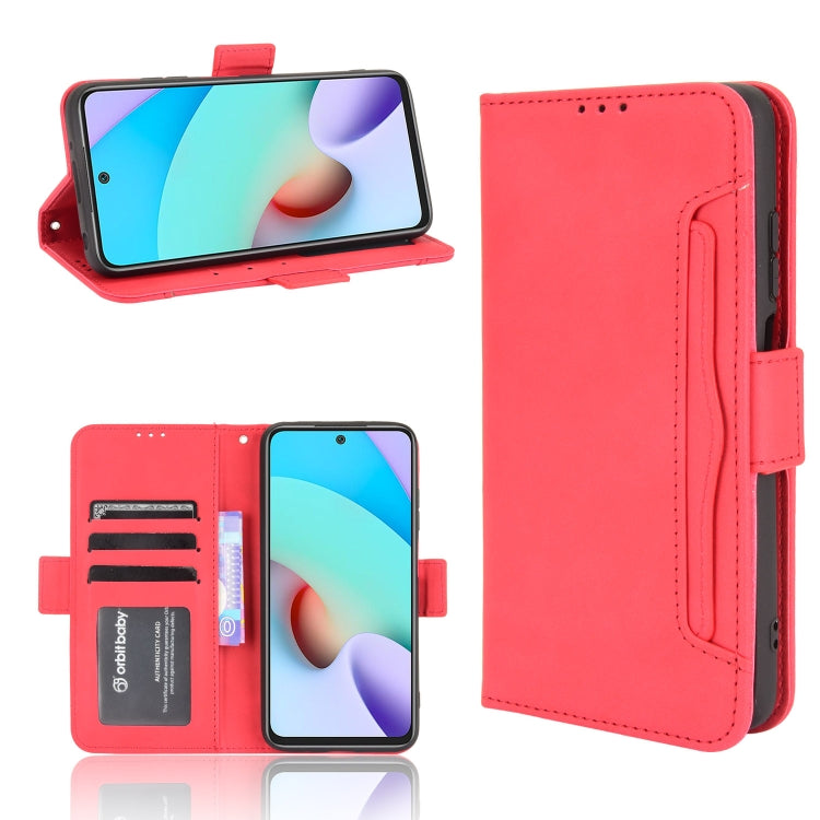 Skin Feel Calf Pattern Horizontal Flip Leather Case with Holder & Card Slots & Photo Frame