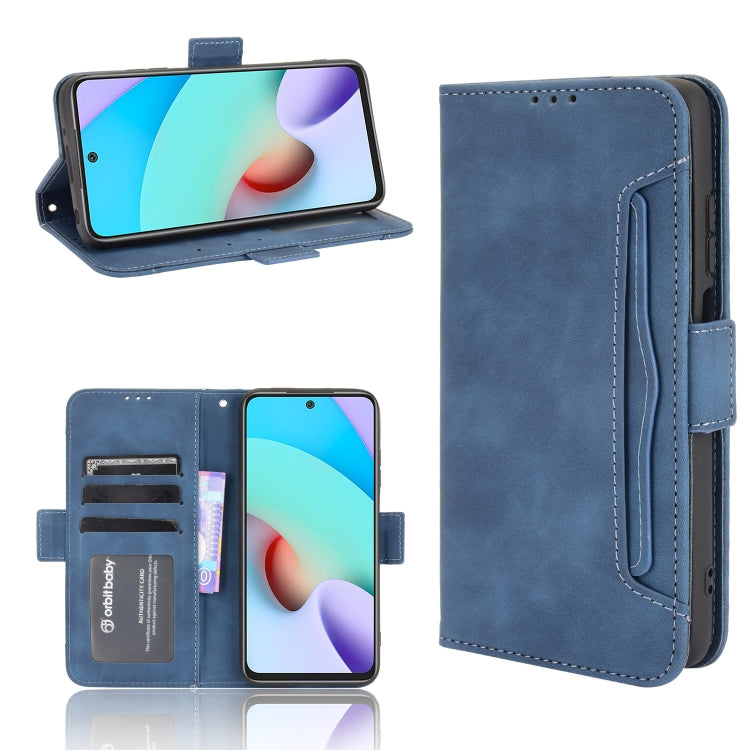 Skin Feel Calf Pattern Horizontal Flip Leather Case with Holder & Card Slots & Photo Frame
