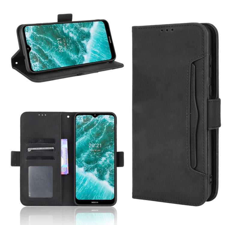 Skin Feel Calf Pattern Horizontal Flip Leather Case with Holder & Card Slots & Photo Frame