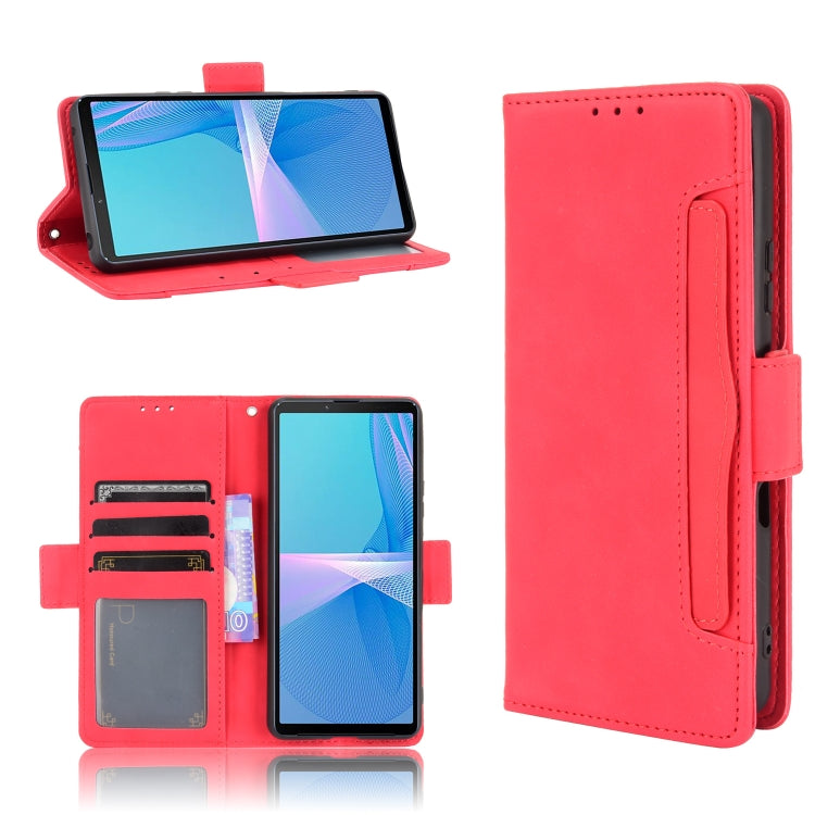 Skin Feel Calf Pattern Horizontal Flip Leather Case with Holder & Card Slots & Photo Frame