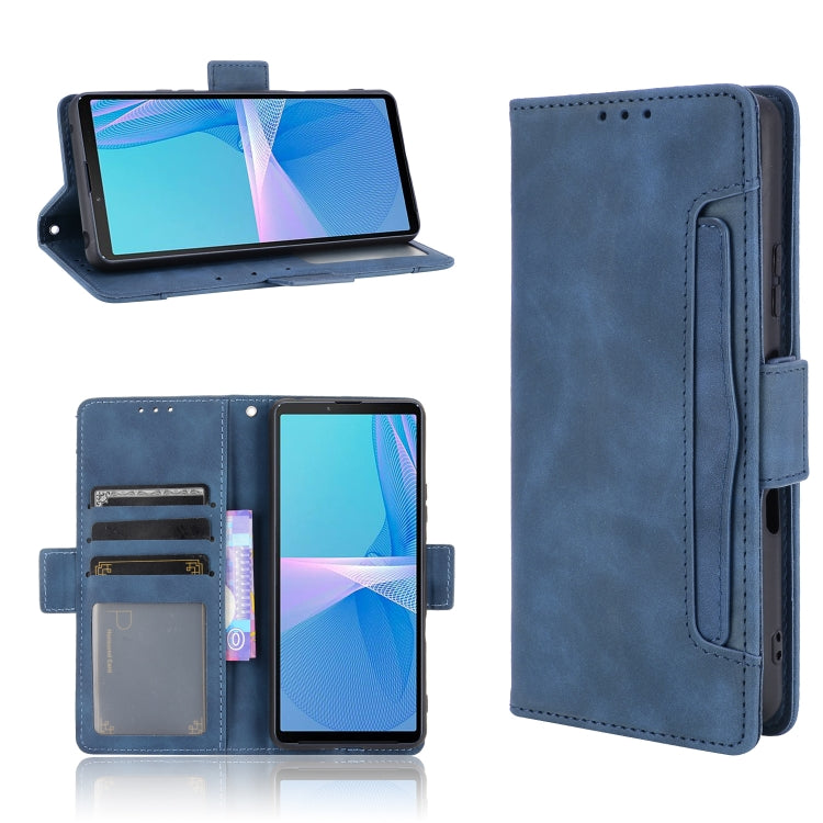 Skin Feel Calf Pattern Horizontal Flip Leather Case with Holder & Card Slots & Photo Frame