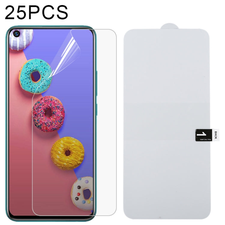 25 PCS Full Screen Protector Explosion-proof Hydrogel Film