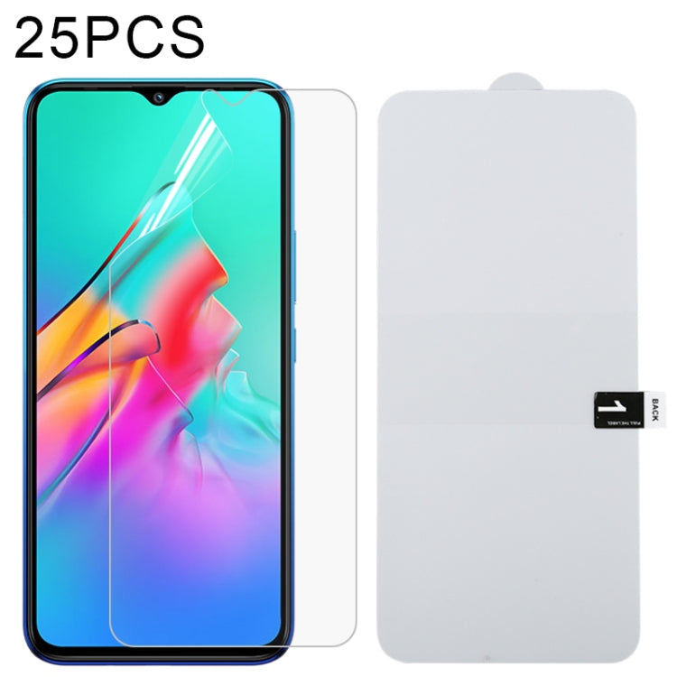 25 PCS Full Screen Protector Explosion-proof Hydrogel Film