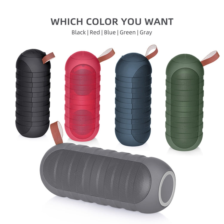 NewRixing NR-3025 TWS Outdoor Portable Splashproof Bluetooth Speaker with Flashlight Function