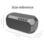 NewRixing NR-4000 TWS Mesh Polygon Music Box Concept Bluetooth Speaker