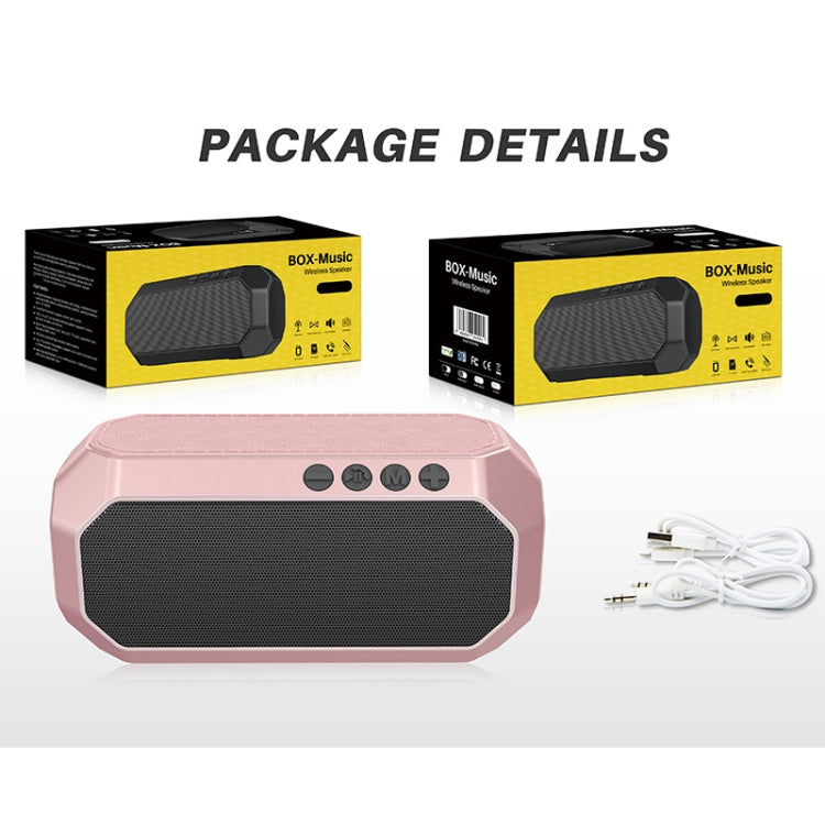 NewRixing NR-4000 TWS Mesh Polygon Music Box Concept Bluetooth Speaker