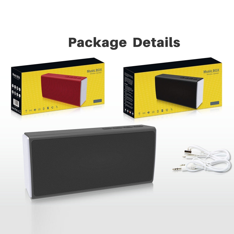 NewRixing NR-5012 Desktop Plating Bluetooth Speakerr, Support Hands-free Call / TF Card / FM / U Disk
