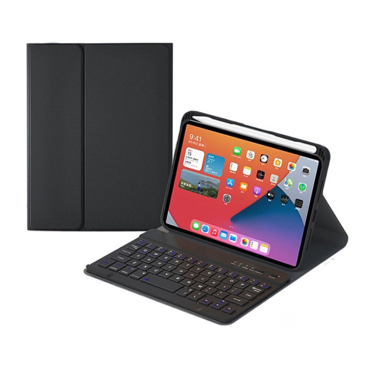 HK006 Square Keys Detachable Bluetooth Keyboard Leather Case with Holder for iPad mini 6