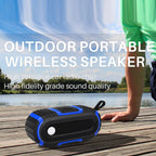 NewRixing NR-5016 Outdoor Splash-proof Water Bluetooth Speaker, Support Hands-free Call / TF Card / FM / U Disk