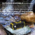 NewRixing NR-5016 Outdoor Splash-proof Water Bluetooth Speaker, Support Hands-free Call / TF Card / FM / U Disk