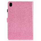 Varnish Glitter Powder Horizontal Flip Leather Case with Holder & Card Slot