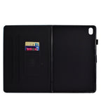 Varnish Glitter Powder Horizontal Flip Leather Case with Holder & Card Slot