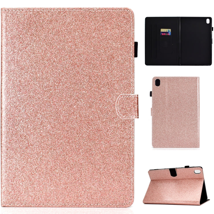 Varnish Glitter Powder Horizontal Flip Leather Case with Holder & Card Slot — For iPad Mini 1/2/3/4/5