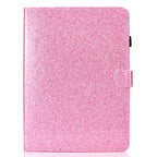 Varnish Glitter Powder Horizontal Flip Leather Case with Holder & Card Slot