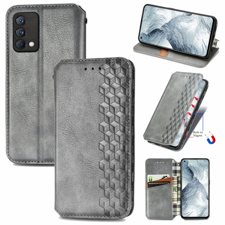 Cubic Grid Pressed Horizontal Flip Magnetic PU Leather Case with Holder & Card Slots & Wallet, For OUKITEL C21 Pro, For UMIDIGI Bison GT