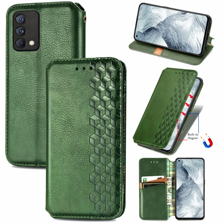 Cubic Grid Pressed Horizontal Flip Magnetic PU Leather Case with Holder & Card Slots & Wallet, For OUKITEL C21 Pro, For UMIDIGI Bison GT