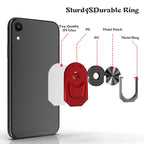 Universal Sticky 360-degree Rotatable Magnetic Ring Holder — view 6