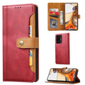 Calf Texture Double Fold Clasp Horizontal Flip Leather Case with Photo Frame & Holder & Card Slots & Wallet