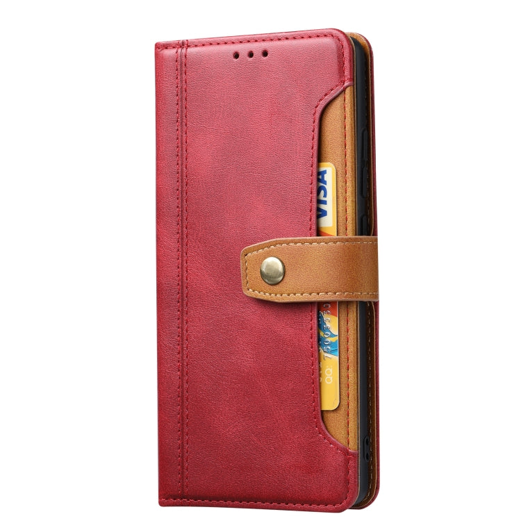 Calf Texture Double Fold Clasp Horizontal Flip Leather Case with Photo Frame & Holder & Card Slots & Wallet