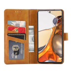 Calf Texture Double Fold Clasp Horizontal Flip Leather Case with Photo Frame & Holder & Card Slots & Wallet