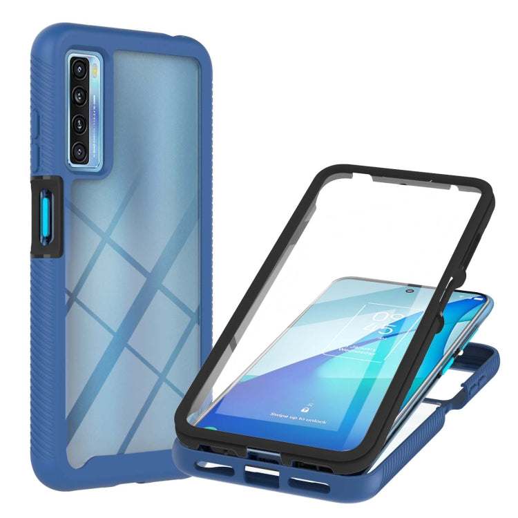 Starry Sky Solid Color Series Shockproof PC + TPU Protective Case with PET Film, For T-Mobile REVVL V+ 5G
