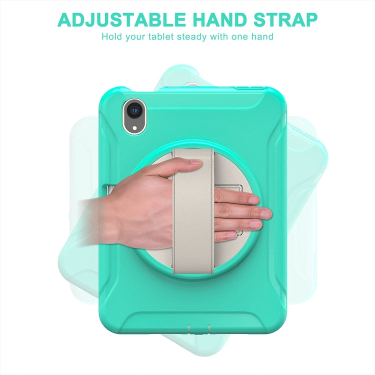 360 Degree Rotation PC + TPU Protective Case with Holder & Hand-strap