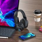 ONIKUMA B60 Bluetooth 5.0 Adjustable Strong Bass Gaming Wireless Bluetooth Headset with Microphone — view 7