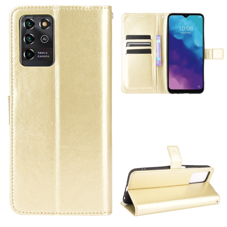 Crazy Horse Texture Horizontal Flip Leather Case with Holder & Card Slots & Lanyard