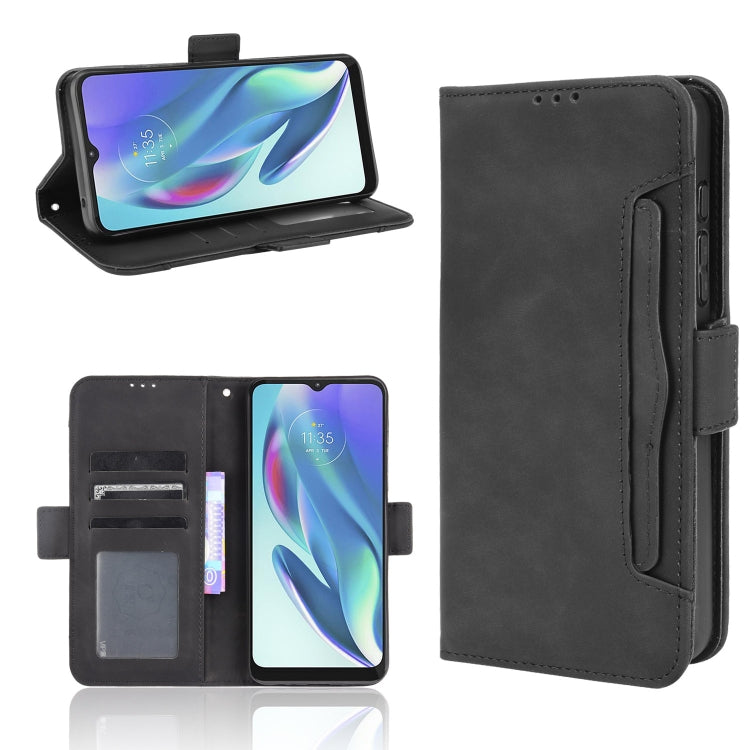 Skin Feel Calf Pattern Horizontal Flip Leather Case with Holder & Card Slots & Photo Frame