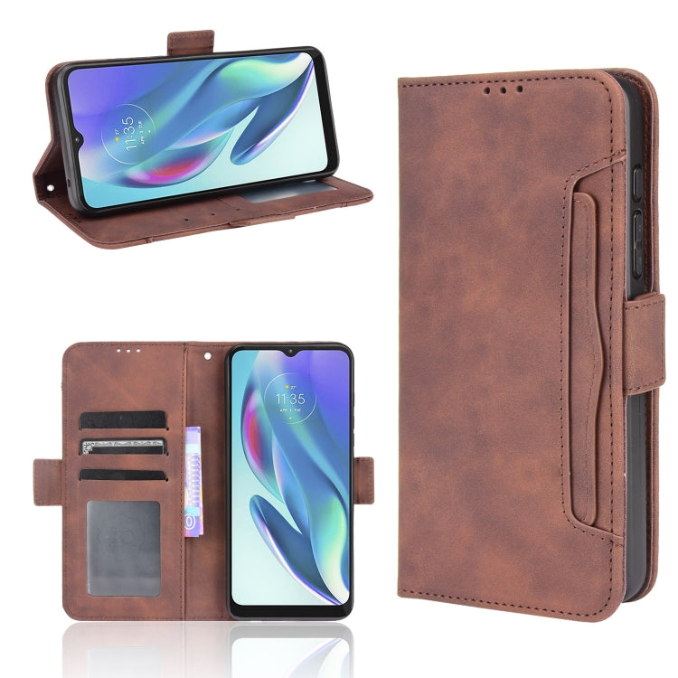 Skin Feel Calf Pattern Horizontal Flip Leather Case with Holder & Card Slots & Photo Frame